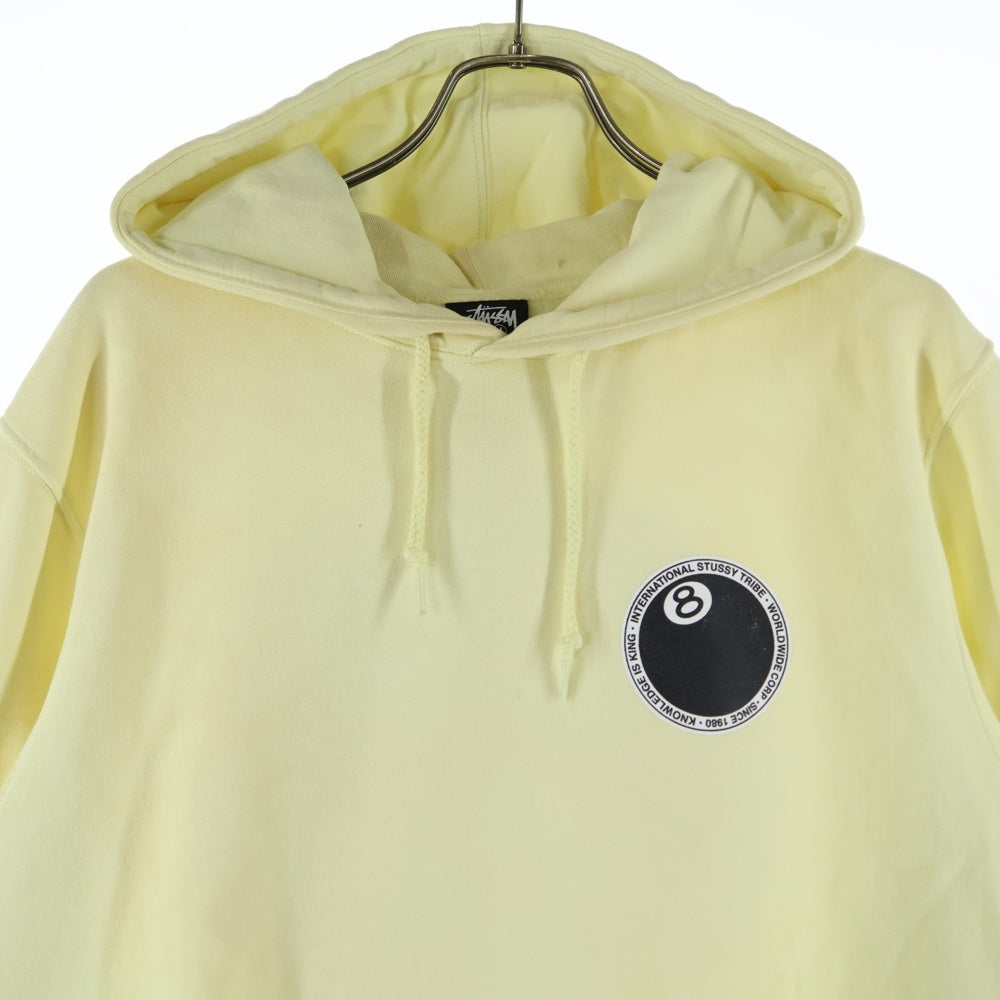 STUSSY(ステューシー) 8ball プルオーバー パーカー 1924646 イエロー