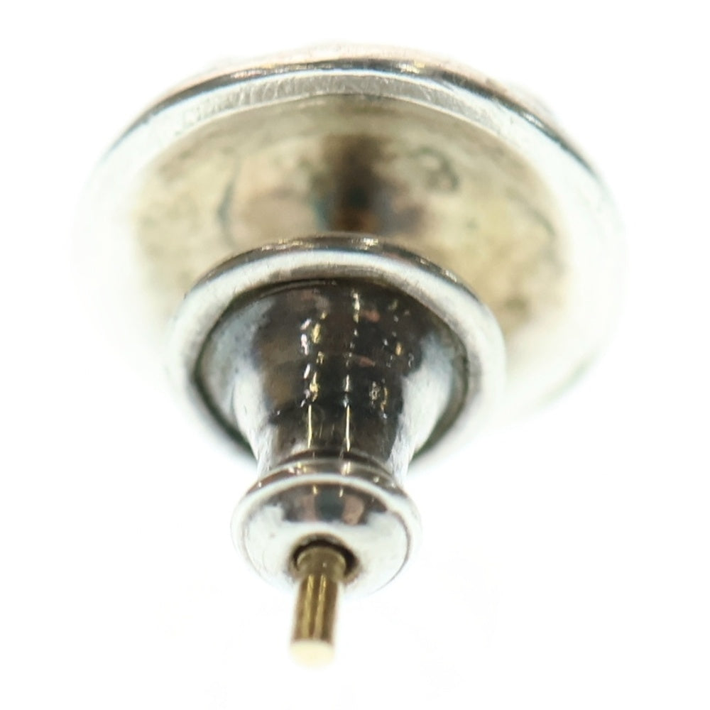 CHROME HEARTS(クロムハーツ) STUD CRSBLL クロスボールスタッドピアス シルバー BCA110