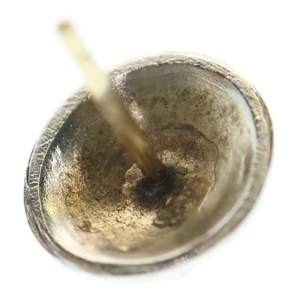 CHROME HEARTS(クロムハーツ) STUD CRSBLL クロスボールスタッドピアス シルバー BCA110