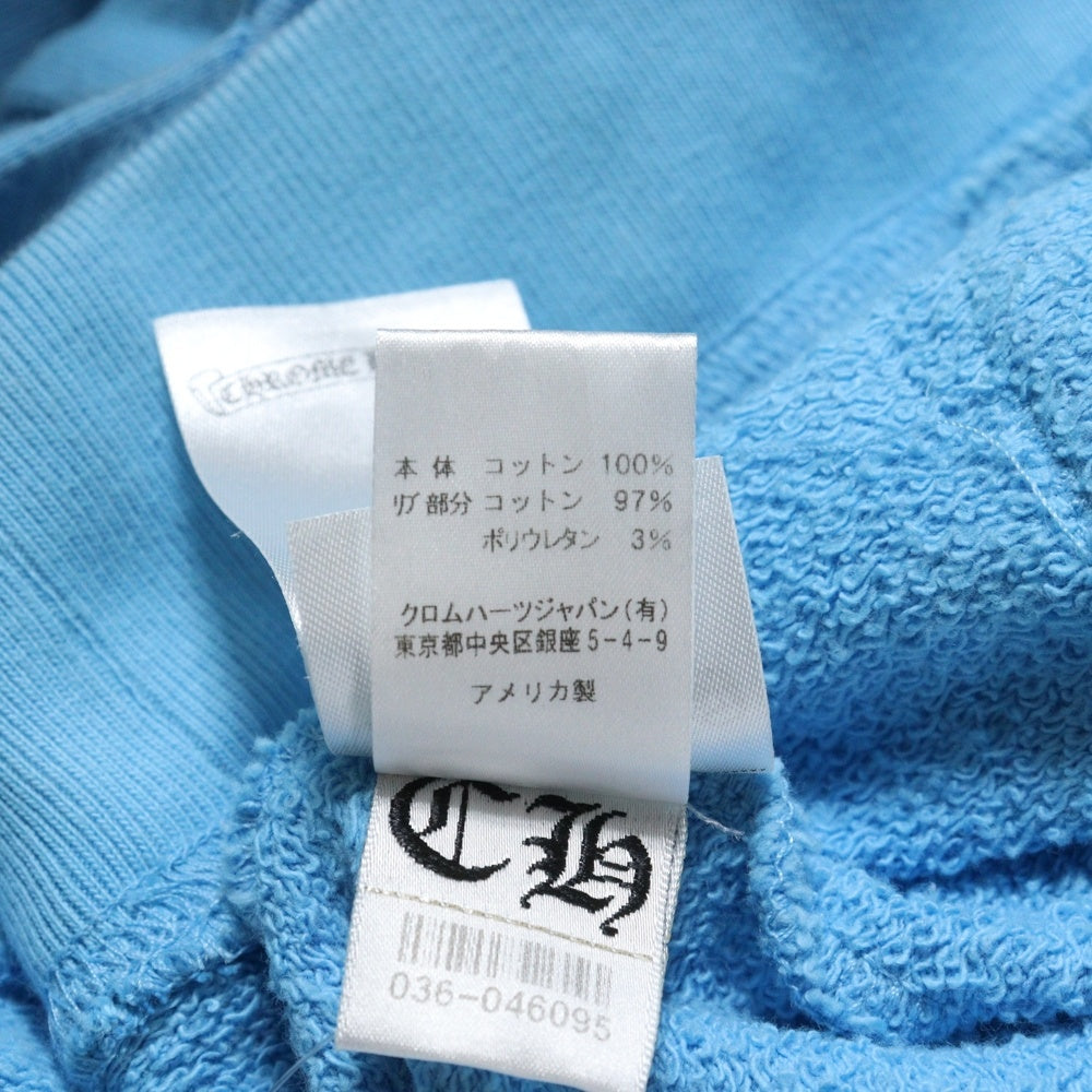 CHROME HEARTS(クロムハーツ) ×MATTY BOY BRAIN NEW PULLOVER HOODIE マッティボーイ ブレインニュー プリントフーディー プルオーバーパーカー ブルー