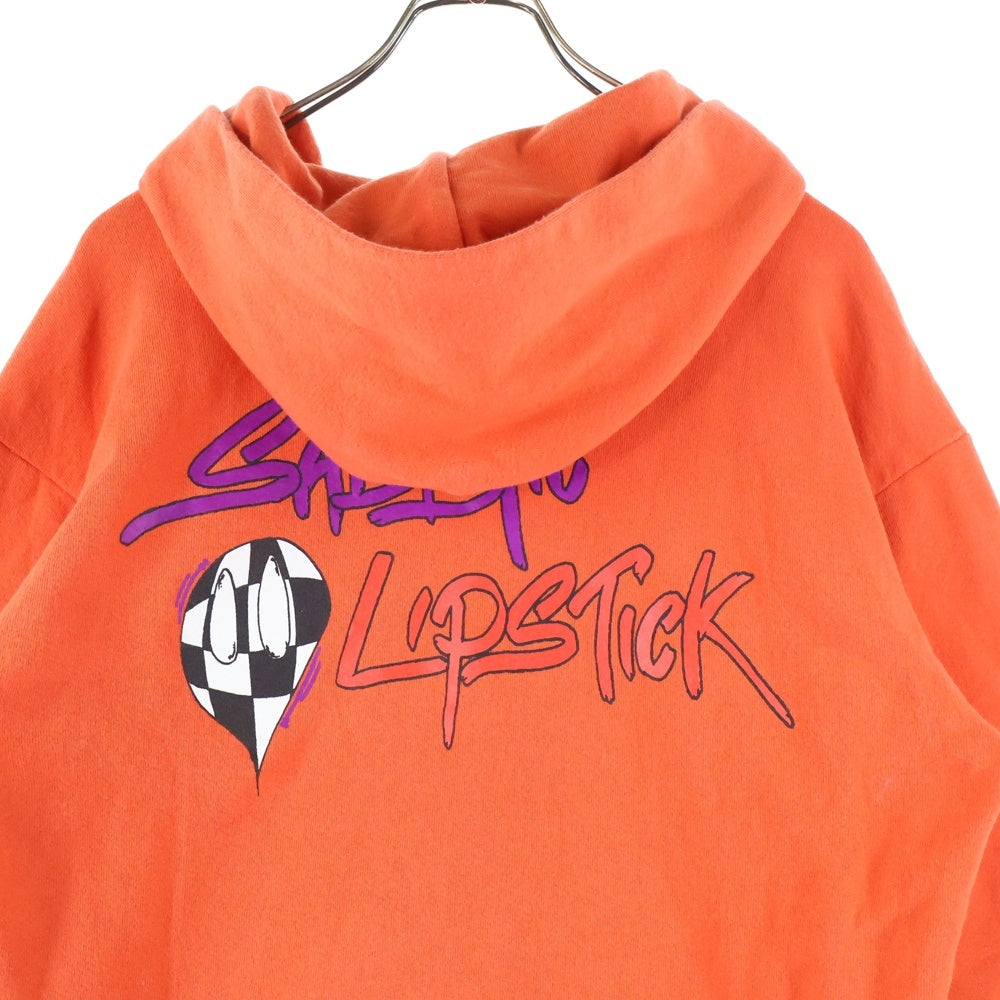 CHROME HEARTS(クロムハーツ) SWTSHRT PPO U HD PLVR MATTY RED MATTY BOY マッティボーイチョンパープリテンスプルオーバーフーディ パーカー オレンジ