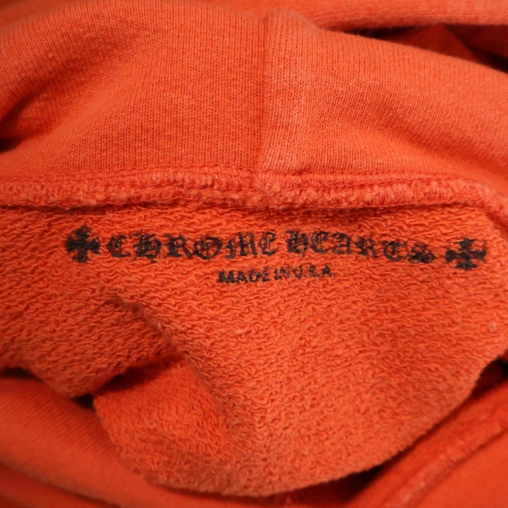 CHROME HEARTS(クロムハーツ) SWTSHRT PPO U HD PLVR MATTY RED MATTY BOY マッティボーイチョンパープリテンスプルオーバーフーディ パーカー オレンジ