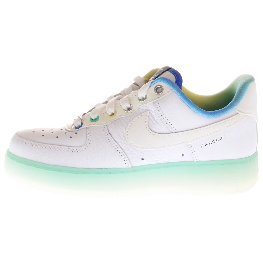 NIKE(ナイキ) AIR FORCE 1 07 PRM UNLOCK YOUR SPACE エアフォース1 アンロックユアスペース ローカットスニーカー ホワイト FJ7066-114 US6.5/23.5cm