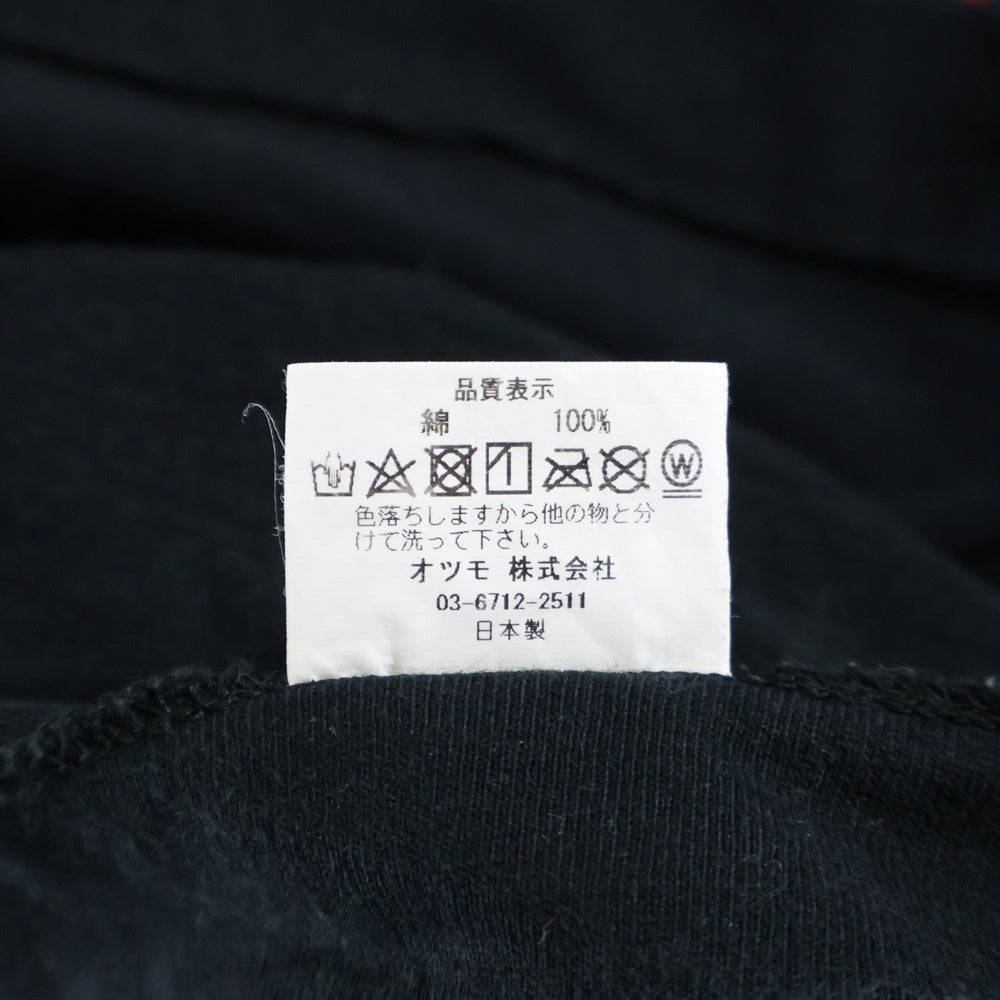 HUMAN MADE(ヒューマンメイド) ×UNDERCOVER LAST ORGY2 フロントプリント クルーネックTシャツ 半袖カットソー ブラック