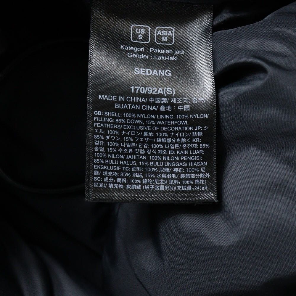 THE NORTH FACE(ザノースフェイス) 1996 RETRO NUPTSE JACKET ヌプシ ダウン ジャケット アウター ブラック NF0A3C8D