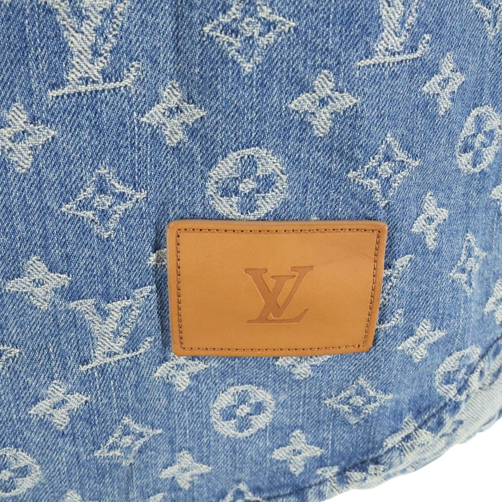 SUPREME(シュプリーム) 17AW Jacquard Denim Baseball Jersey モノグラム ジャガードデニムベースボールジャージー 半袖シャツ インディゴ HDD92WALL 406N