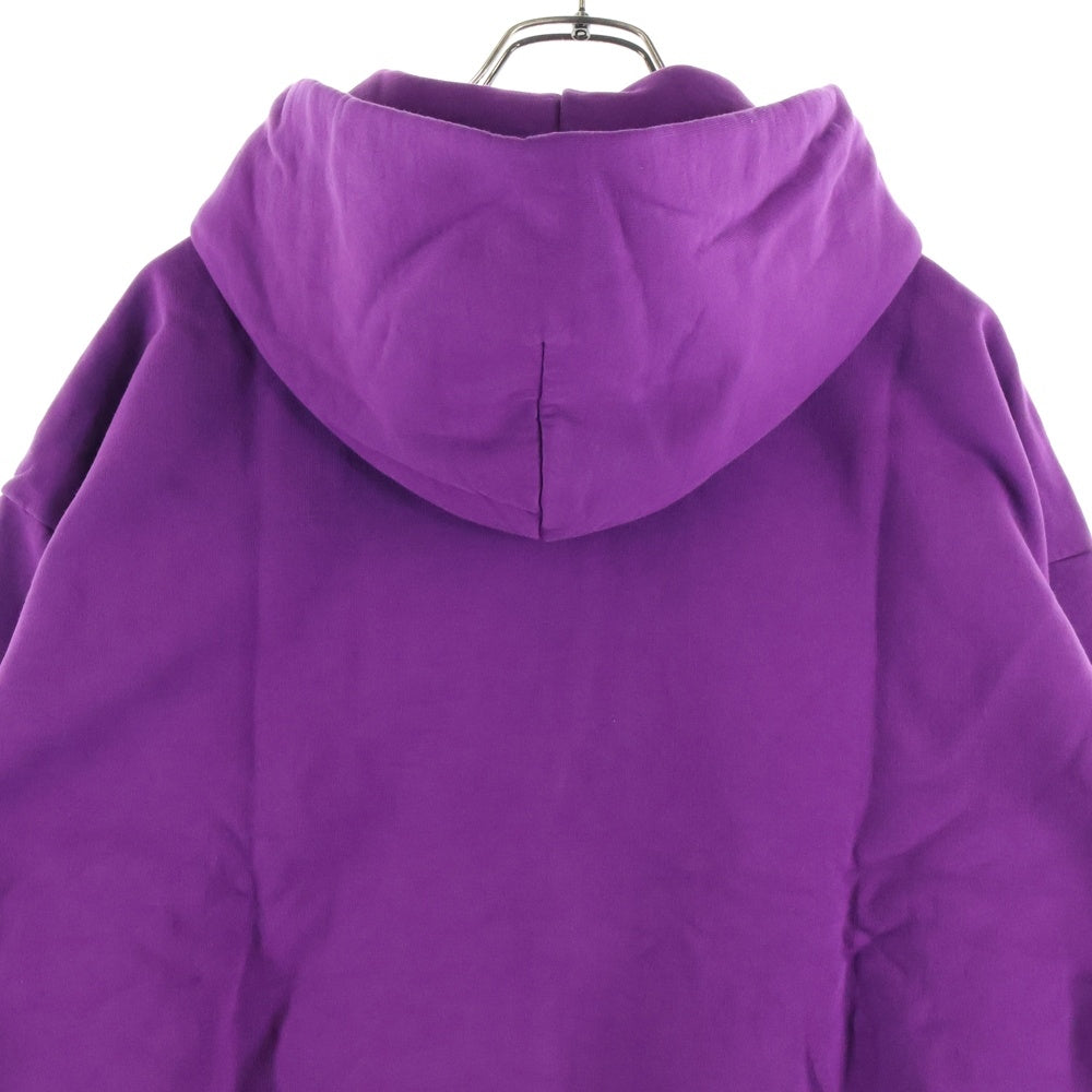 drew house(ドリューハウス) FRONT LOGO MASCOT HOODIE フロントロゴプリントプルオーバースウェットパーカー フーディー パープル