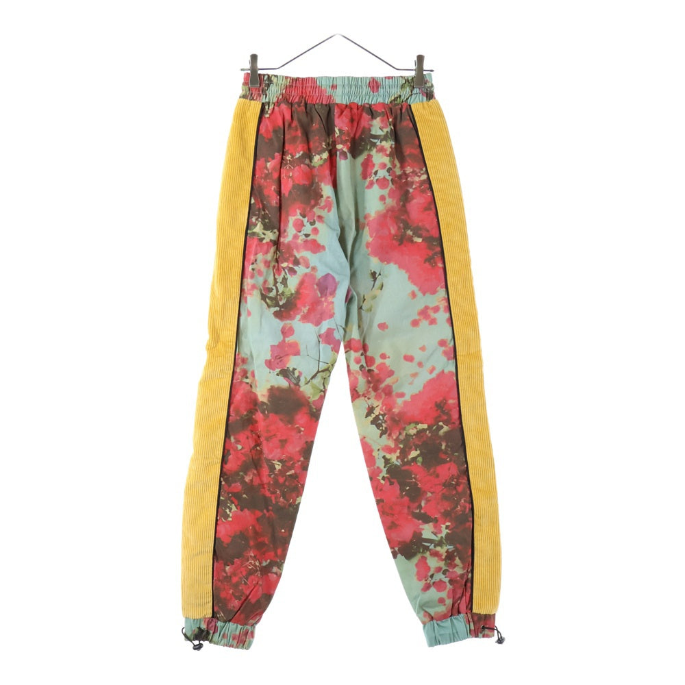 drew house(ドリューハウス) Bougainvillea track pants ブーゲンビリア コーデュロイサイドライン トラックパンツ マルチカラー