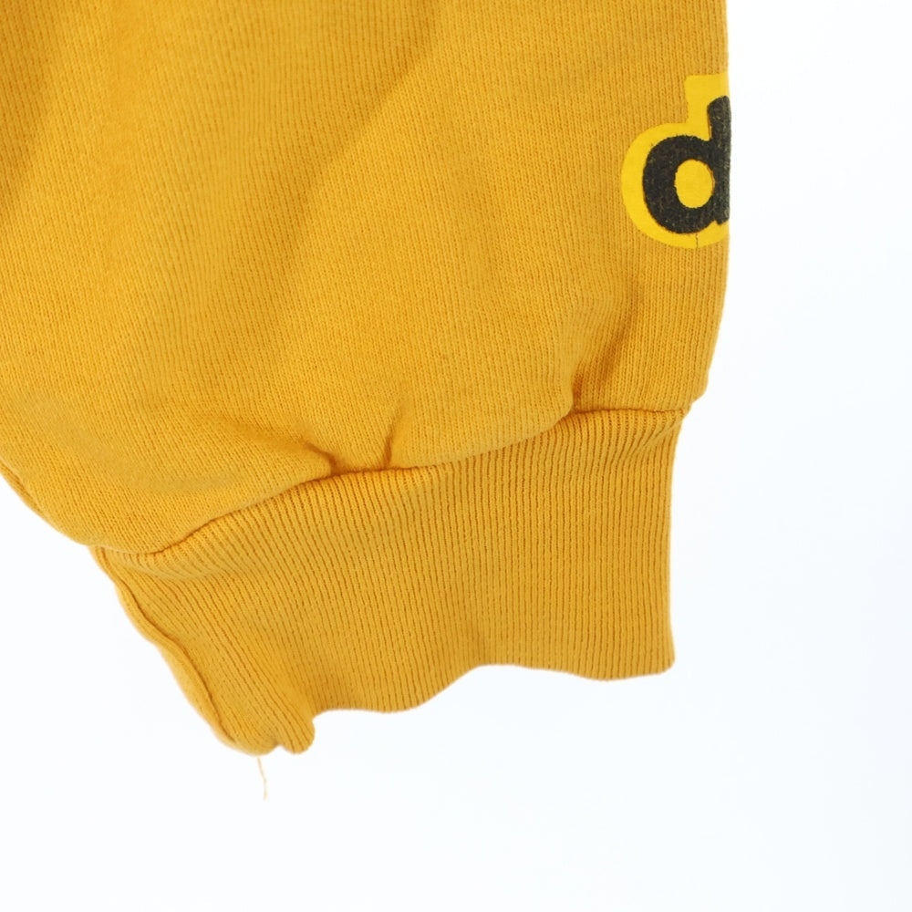 drew house(ドリューハウス) FRONT LOGO MASCOT HOODIE フロントロゴプリントプルオーバースウェットパーカー フーディー イエロー