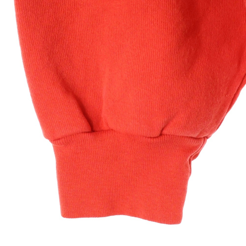 drew house(ドリューハウス) FRONT LOGO MASCOT HOODIE フロントロゴプリントプルオーバースウェットパーカー フーディー レッド