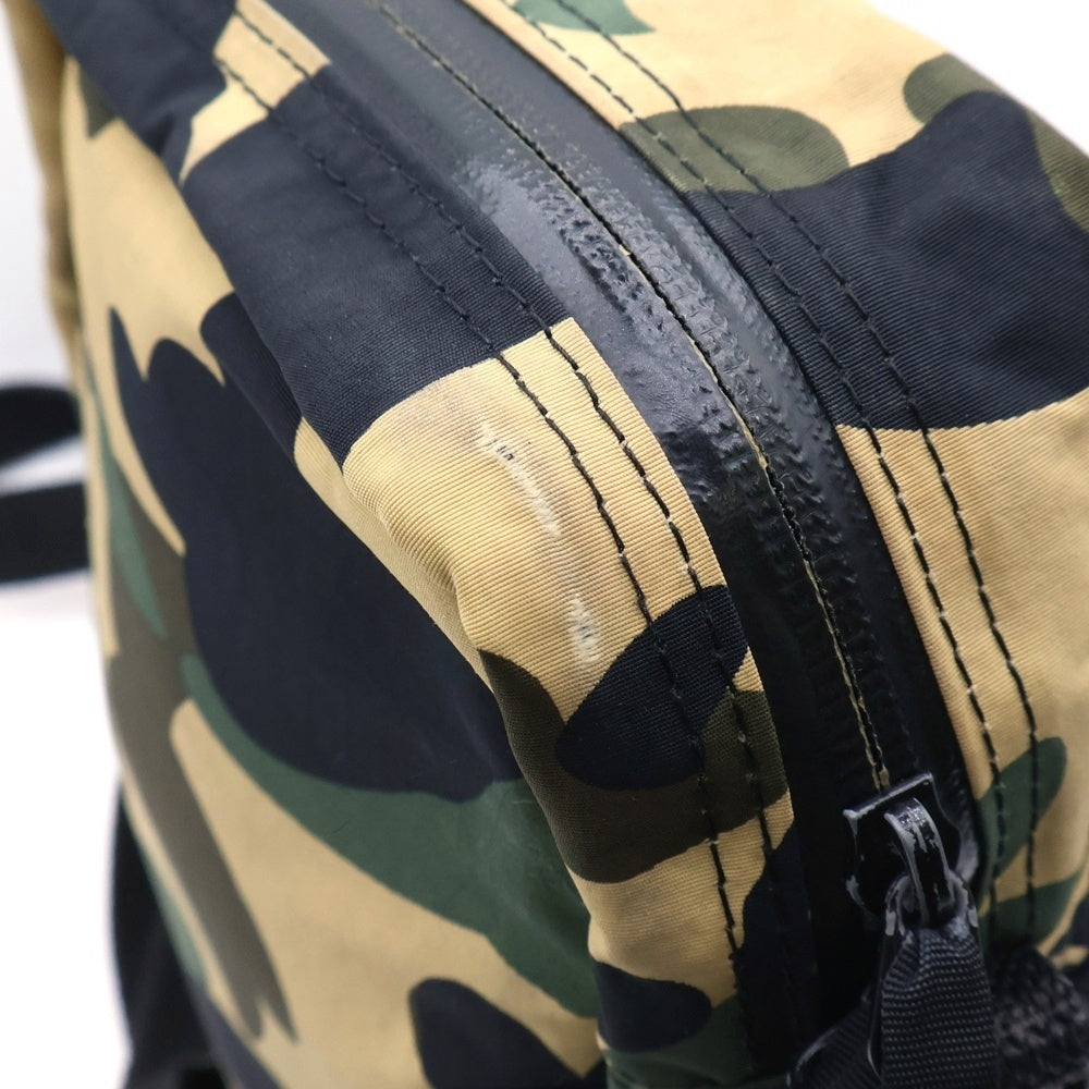 A BATHING APE(アベイシングエイプ) ファーストカモ ナイロン ショルダーバッグ マルチカラー