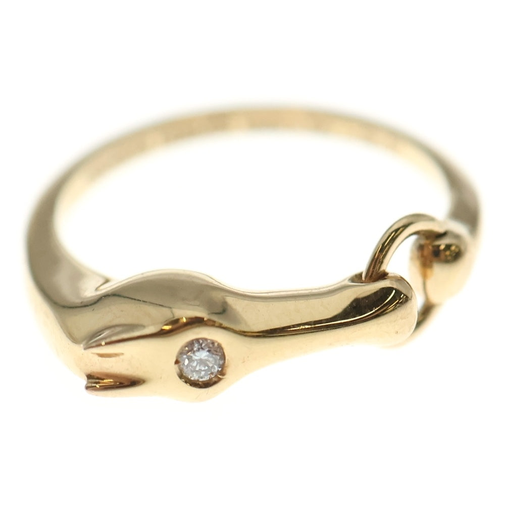 HERMES(エルメス) ギャロップリング ダイヤモンド Au750 ゴールド #51