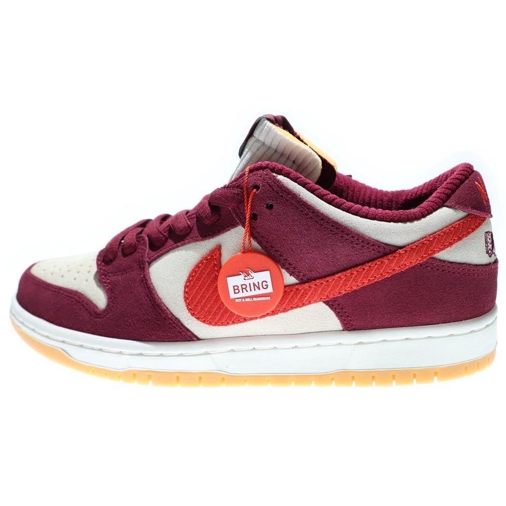 NIKE SB(ナイキエスビー) ×SKATE LIKE A GIRL SB DUNK LOW PRO DARK BEETROOT スケートライク ア ガール SBダンク プロ ダーク ビートルート ローカットスニーカー US8/26cm DX4589-600