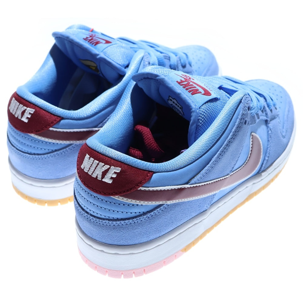 NIKE SB(ナイキエスビー) DUNK LOW PRM PHILADELPHIA PHILLIES ダンク プレミアム フィラデルフィア フィリーズ ローカットスニーカー ブルー US7.5/25.5cm DQ4040-400