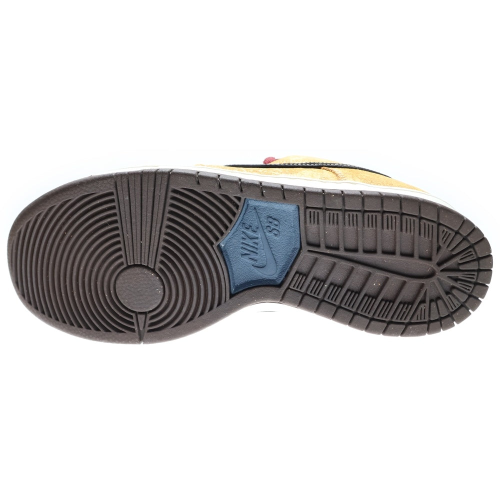 NIKE SB(ナイキエスビー) DUNK LOW CITY OF CINEMA CELESTIAL GOLD AND DARK TEAM RED ダンク プロシティオブシネマ セレスティアルゴールド ダークチームレッド スニーカー US8/26.0cm FZ1278-200