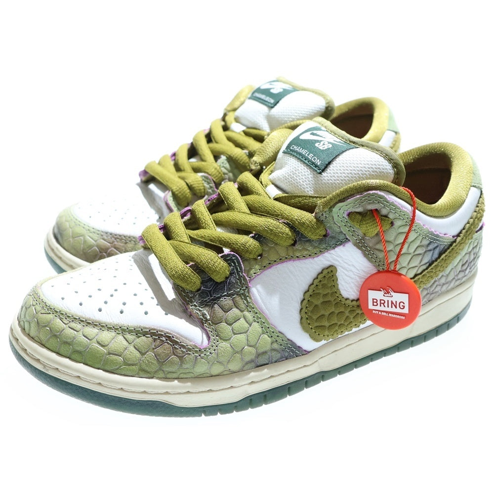 NIKE SB(ナイキエスビー) ×ALEXIS SABLONE DUNK LOW PRO WHITE AND PACIFIC MOSS ダンク ロー プロ ホワイト アンド パシフィックモス ローカットスニーカー HJ3386-300