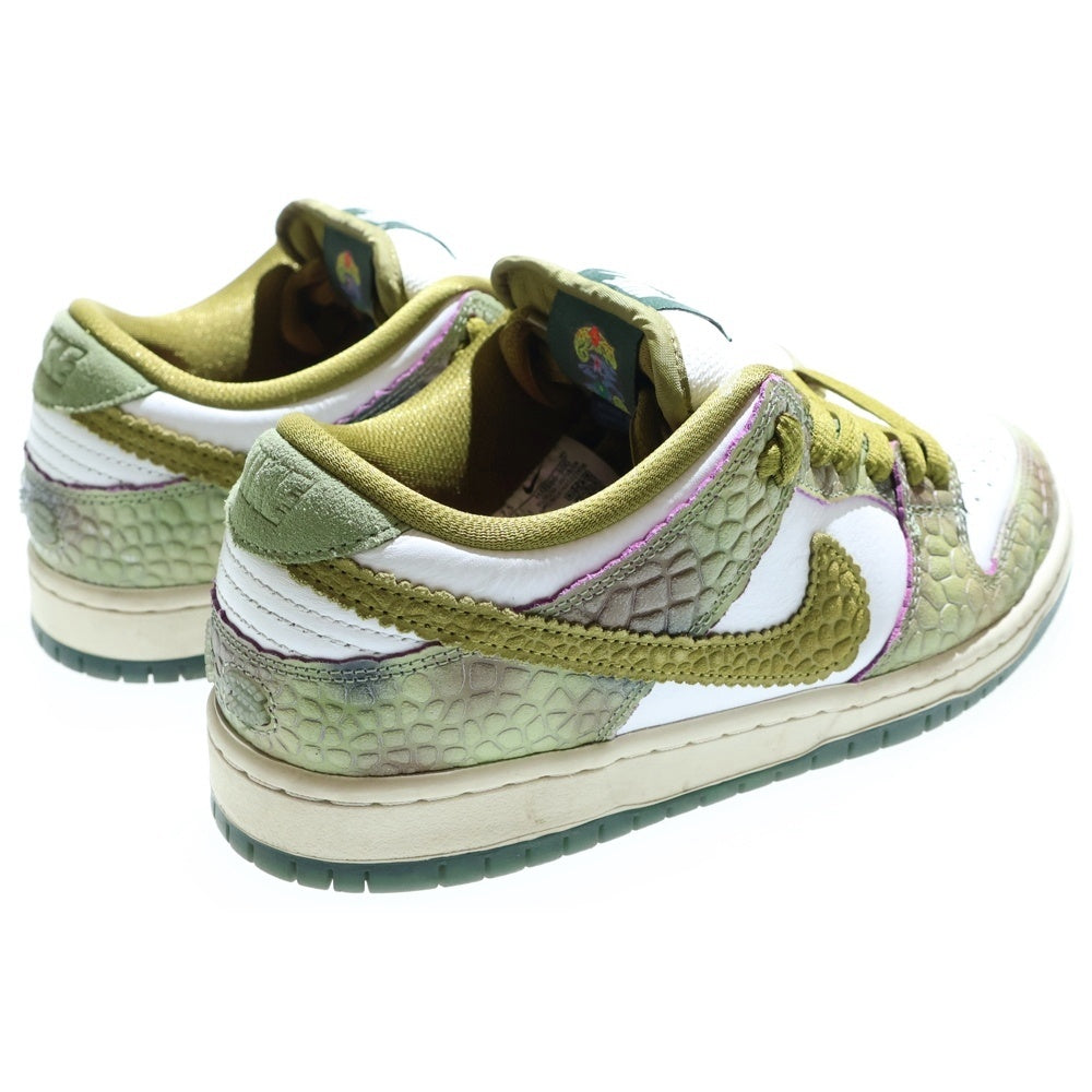 NIKE SB(ナイキエスビー) ×ALEXIS SABLONE DUNK LOW PRO WHITE AND PACIFIC MOSS ダンク ロー プロ ホワイト アンド パシフィックモス ローカットスニーカー HJ3386-300