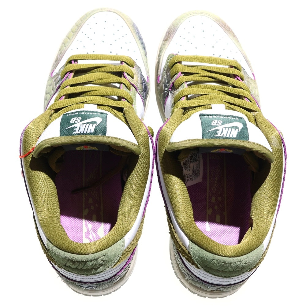 NIKE SB(ナイキエスビー) ×ALEXIS SABLONE DUNK LOW PRO WHITE AND PACIFIC MOSS ダンク ロー プロ ホワイト アンド パシフィックモス ローカットスニーカー HJ3386-300