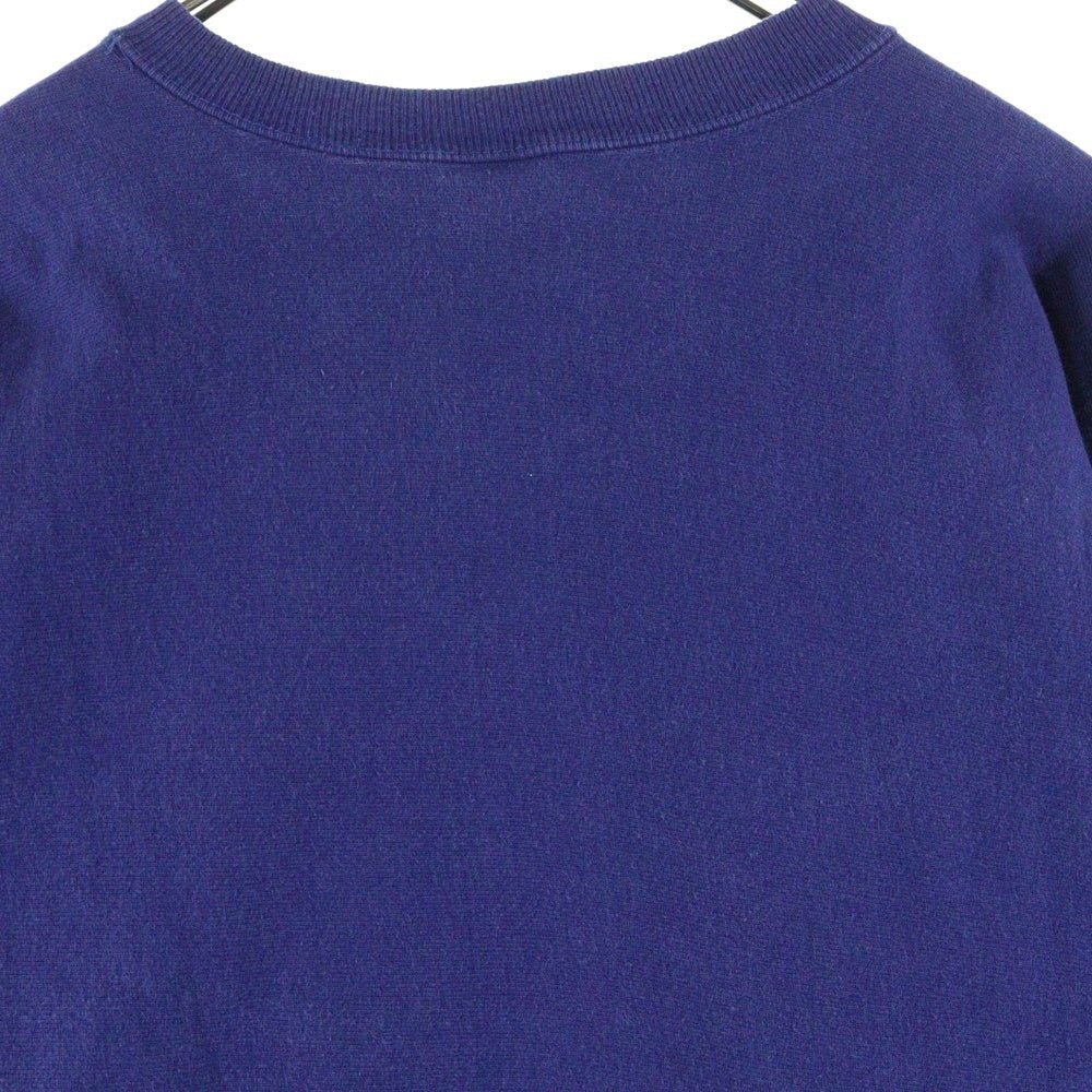 CHAMPION(チャンピオン) 90s 刺繍トリコタグ 目あり パープル スウェット トレーナー