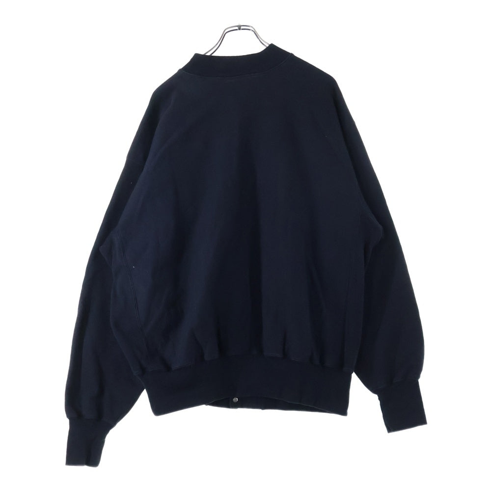 CHAMPION(チャンピオン) 90s REVERSE WEAVE 刺繍タグ フルスナップ ジャケット ブラック