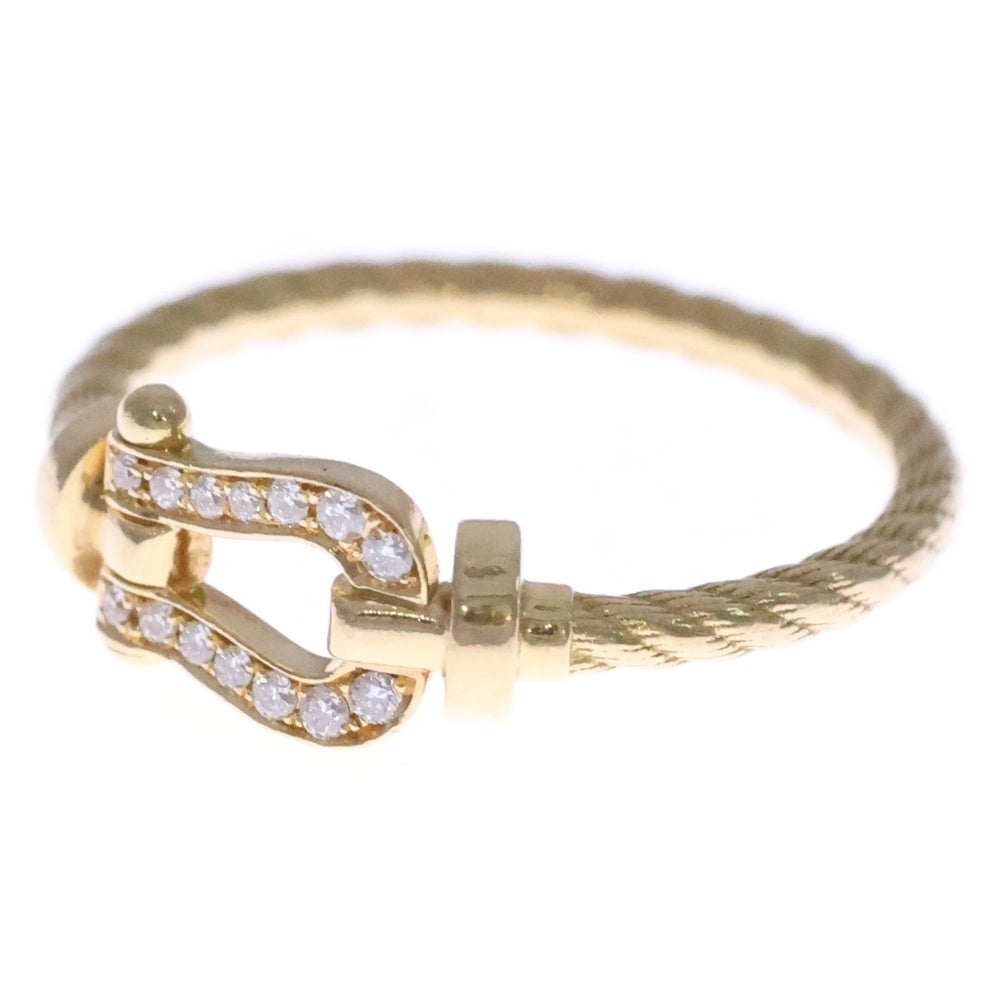 FRED(フレッド) フォース10 スモールモデル ダイヤ ツイスト リング ゴールド