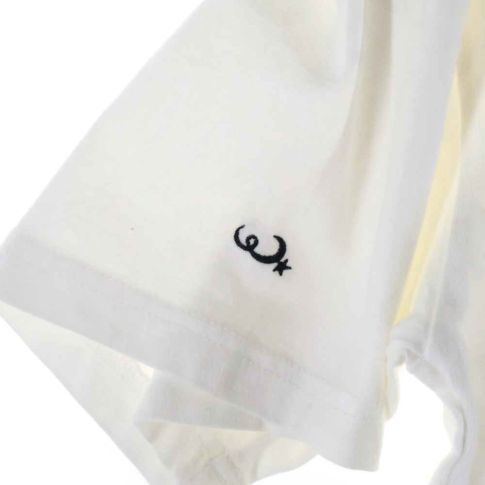 WTAPS(ダブルタップス) 胸ロゴプリント バックホワイトプリント 半袖 クルーネック Tシャツ ホワイト