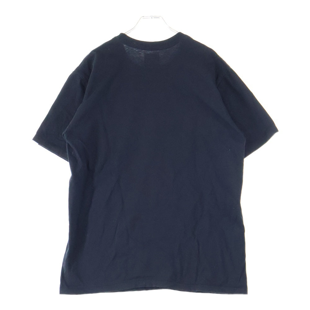 WTAPS(ダブルタップス) フロントロゴプリント 半袖 クルーネック Tシャツ ブラック