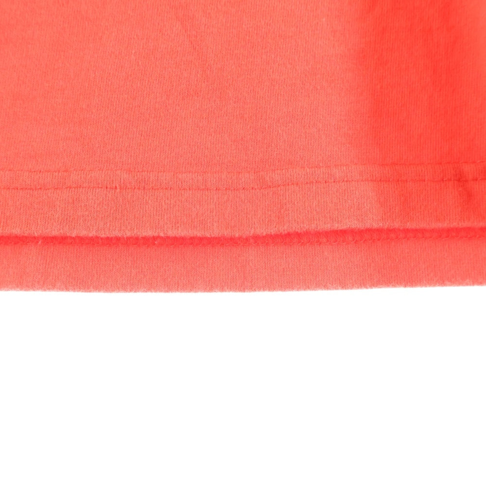 WTAPS(ダブルタップス) サークルロゴ プリント 半袖 クルーネック Tシャツ オレンジ