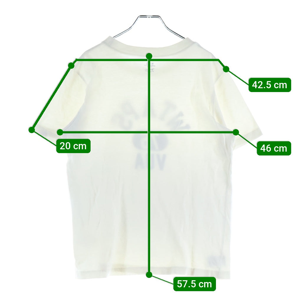 WTAPS(ダブルタップス) ×Ron Herman アーチロゴ ホワイト 半袖 クルーネック Tシャツ ホワイト 141ATDT-CSM04S