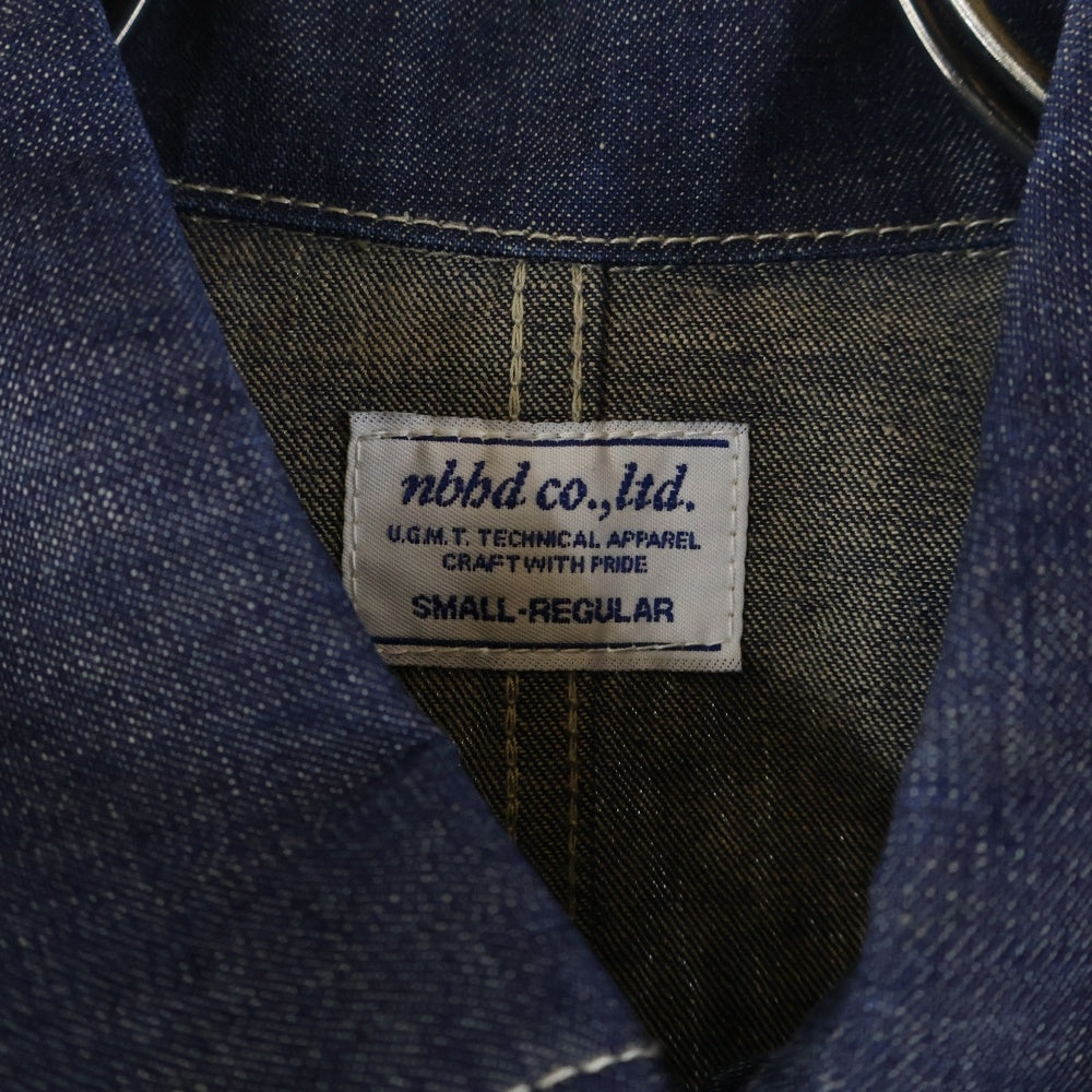 NEIGHBORHOOD(ネイバーフッド) 13AW DEALER C-COAT デニム コート インディゴ 132NYNH-JKM09