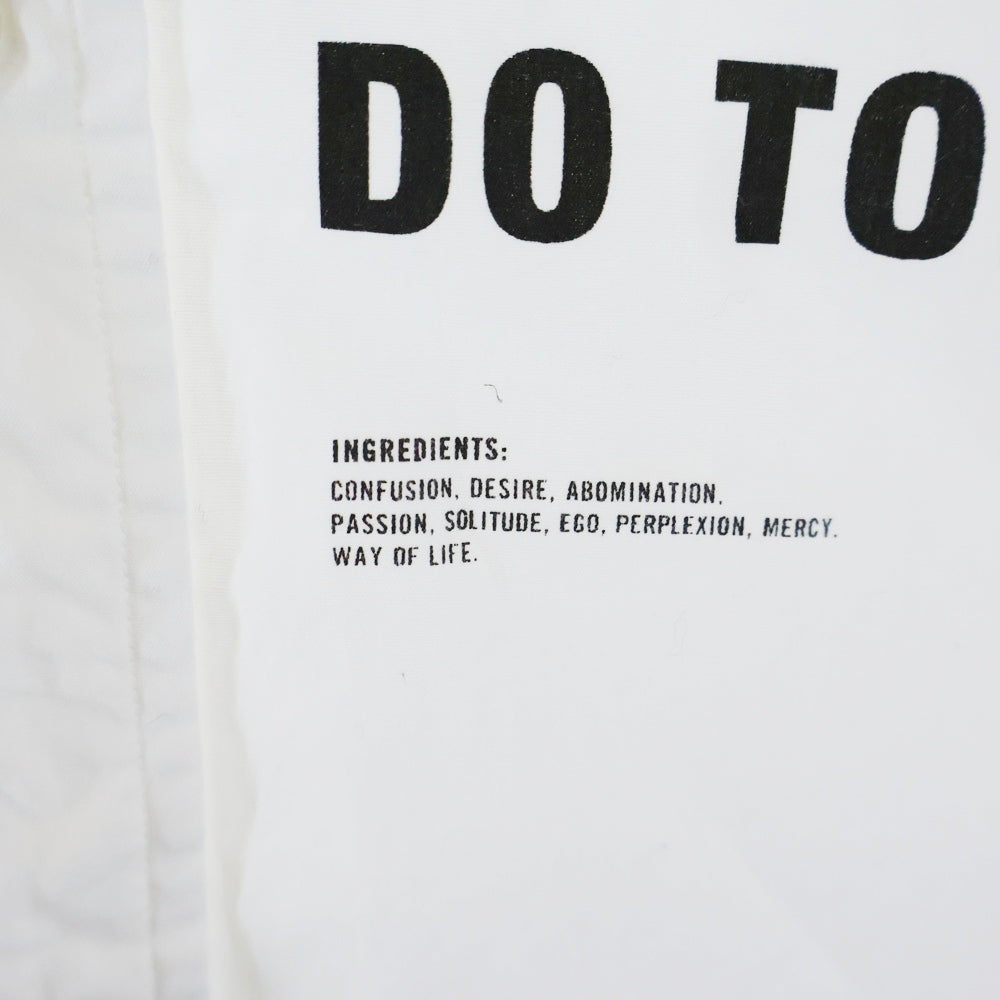 WTAPS(ダブルタップス) FURRIES LS SHIRTS 両面プリント 長袖シャツ ホワイト 092SPDT-SHM06