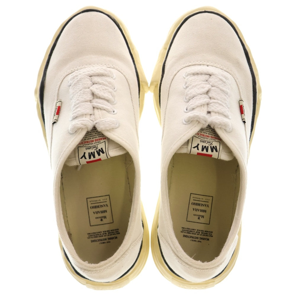 MAISON MIHARAYASUHIRO(メゾンミハラヤスヒロ) BAKER ベイカー ローカットスニーカー ホワイト A09FW735