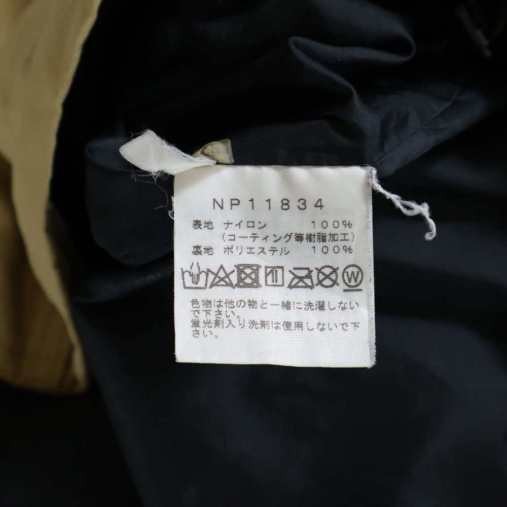 THE NORTH FACE(ザノースフェイス) MOUNTAIN LIGHT JACKET GORE-TEX ゴアテックス 胸ロゴデザイン フーデッド ジップアップ マウンテンライトジャケット ベージュ/ブラック NP11834