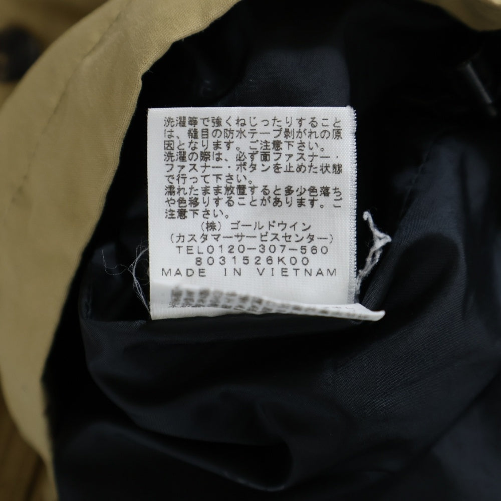 THE NORTH FACE(ザノースフェイス) MOUNTAIN LIGHT JACKET GORE-TEX ゴアテックス 胸ロゴデザイン フーデッド ジップアップ マウンテンライトジャケット ベージュ/ブラック NP11834