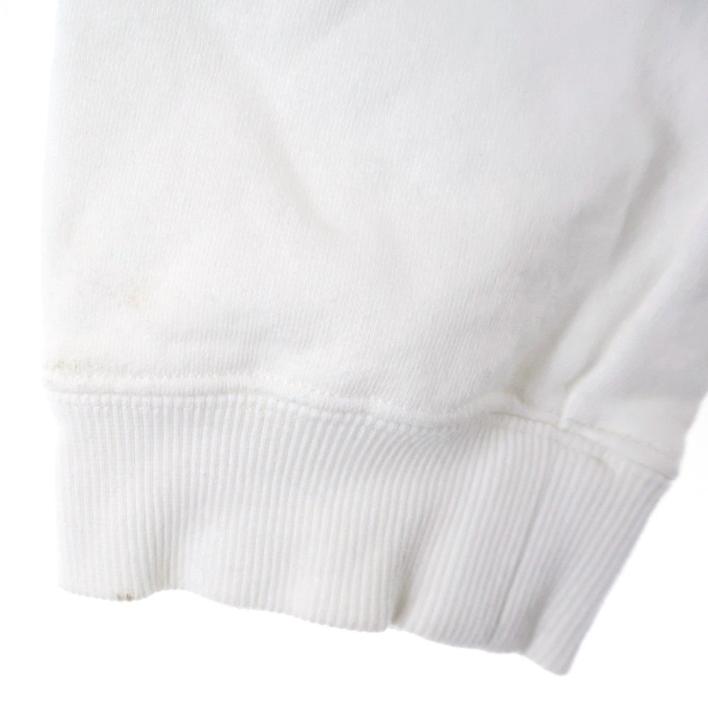 Maison Margiela 1(メゾンマルジェラ) 21SS 10ライン カレンダーロゴ 刺繍 プルオーバー パーカー S50GU0163 ホワイト