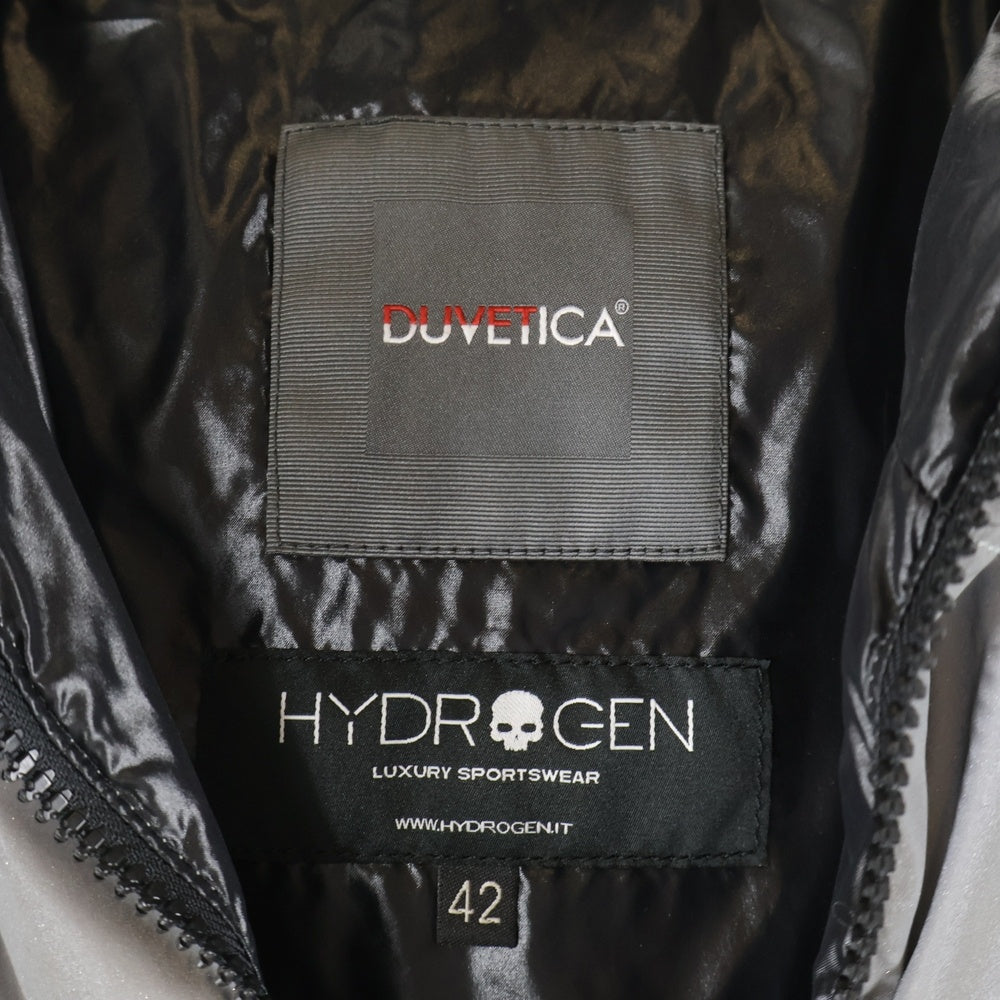 DUVETICA(デュベティカ) ×HYDROGEN リフレクティブシェル フーディー ダウンジャケット アウター ジャケット AA513595