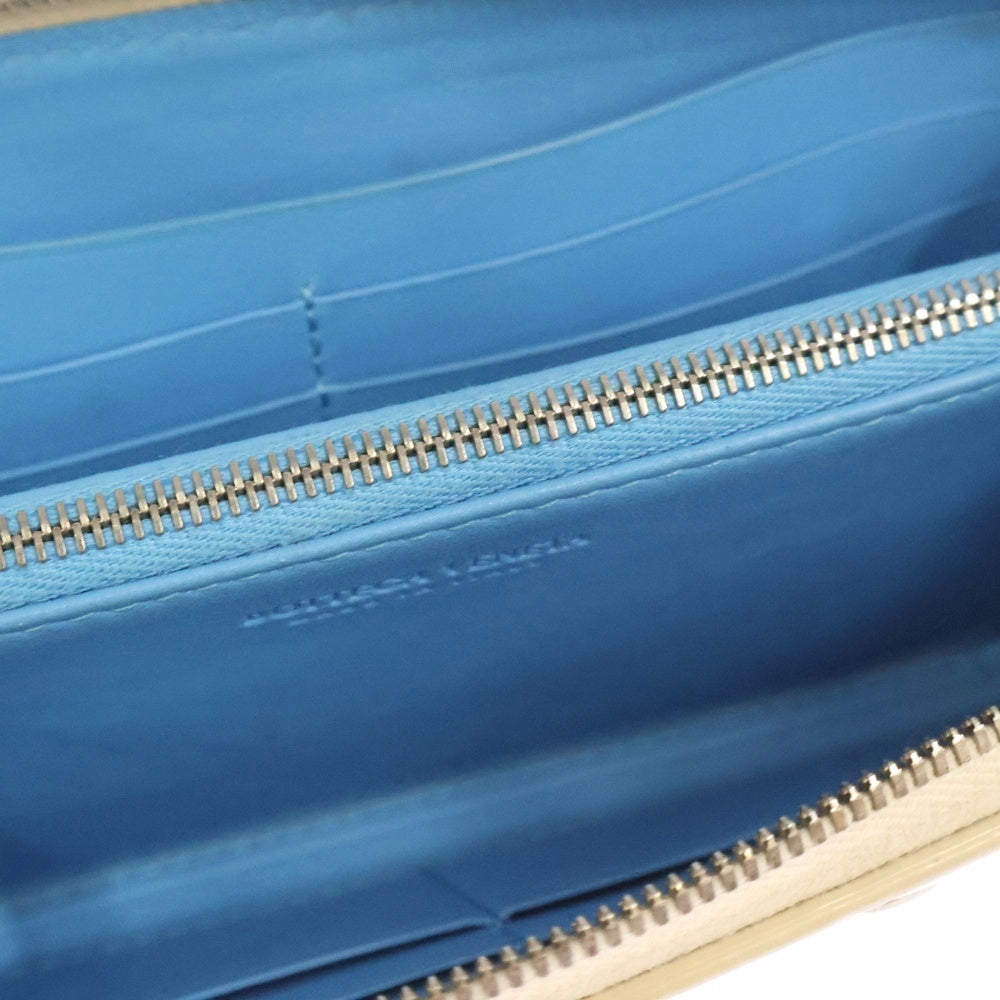 BOTTEGA VENETA(ボッテガヴェネタ) イントレチャート レザーウォレット 長財布 ホワイト