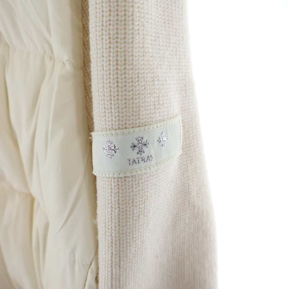 TATRAS(タトラス) KEITIE ケイティー 袖切替ブルゾン ダウンジャケット アイボリー MTAT24A4928-D