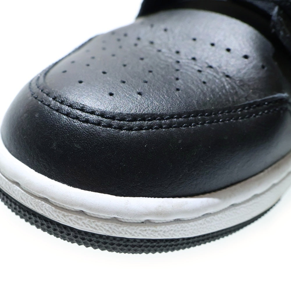 NIKE(ナイキ) AIR JORDAN 1 MID Black Metallic Gold DQ8426-071 エアジョーダン1 ミッドカットスニーカー ブラック/ゴールド US10/28cm