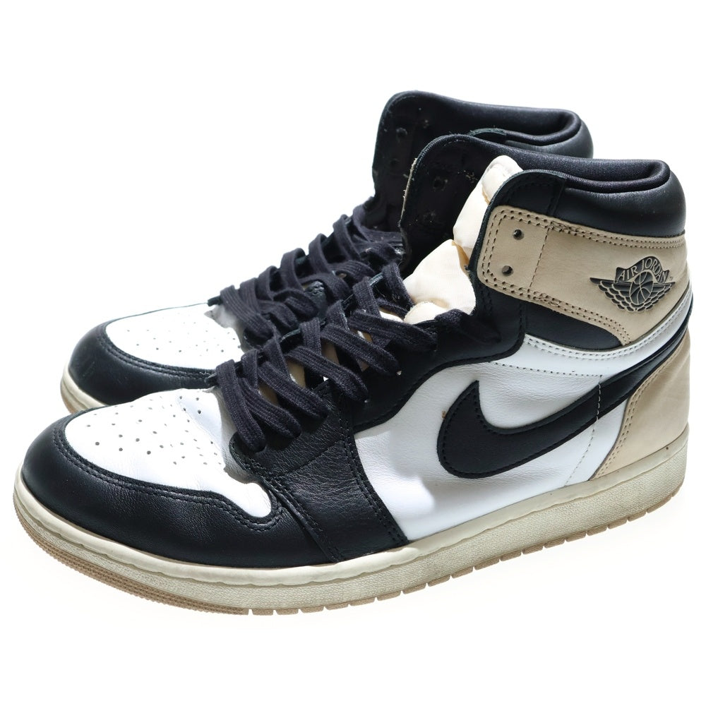 NIKE(ナイキ) Air Jordan 1 High OG FD2596-021 エアージョーダン1 ハイカットスニーカー ホワイト/ベージュ US12/29cm
