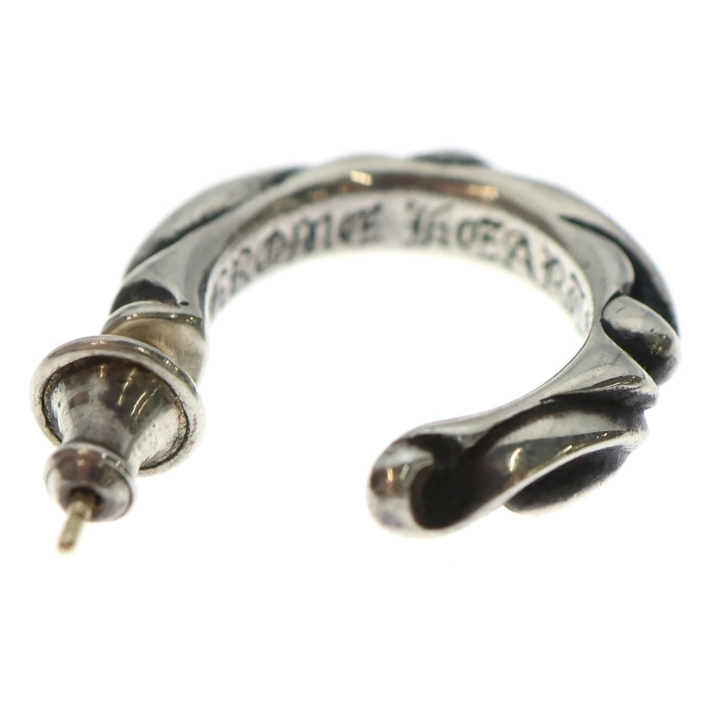 CHROME HEARTS(クロムハーツ) HOOP SCROOL スクロール フープピアス シルバー BCA102