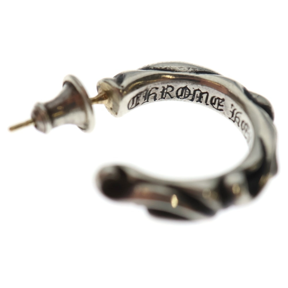 CHROME HEARTS(クロムハーツ) HOOP SCROOL スクロール フープピアス シルバー BCA102
