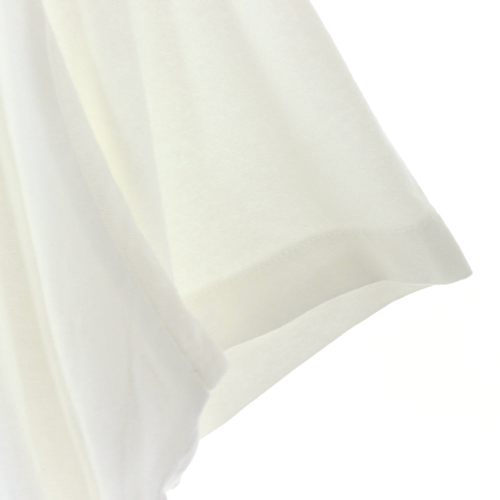 CHROME HEARTS(クロムハーツ) Y NOT 胸ポケットロゴ刺繍 半袖 クルーネック Tシャツ ホワイト