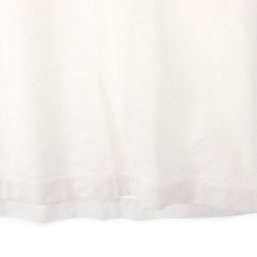 CHROME HEARTS(クロムハーツ) Y NOT 胸ポケットロゴ刺繍 半袖 クルーネック Tシャツ ホワイト