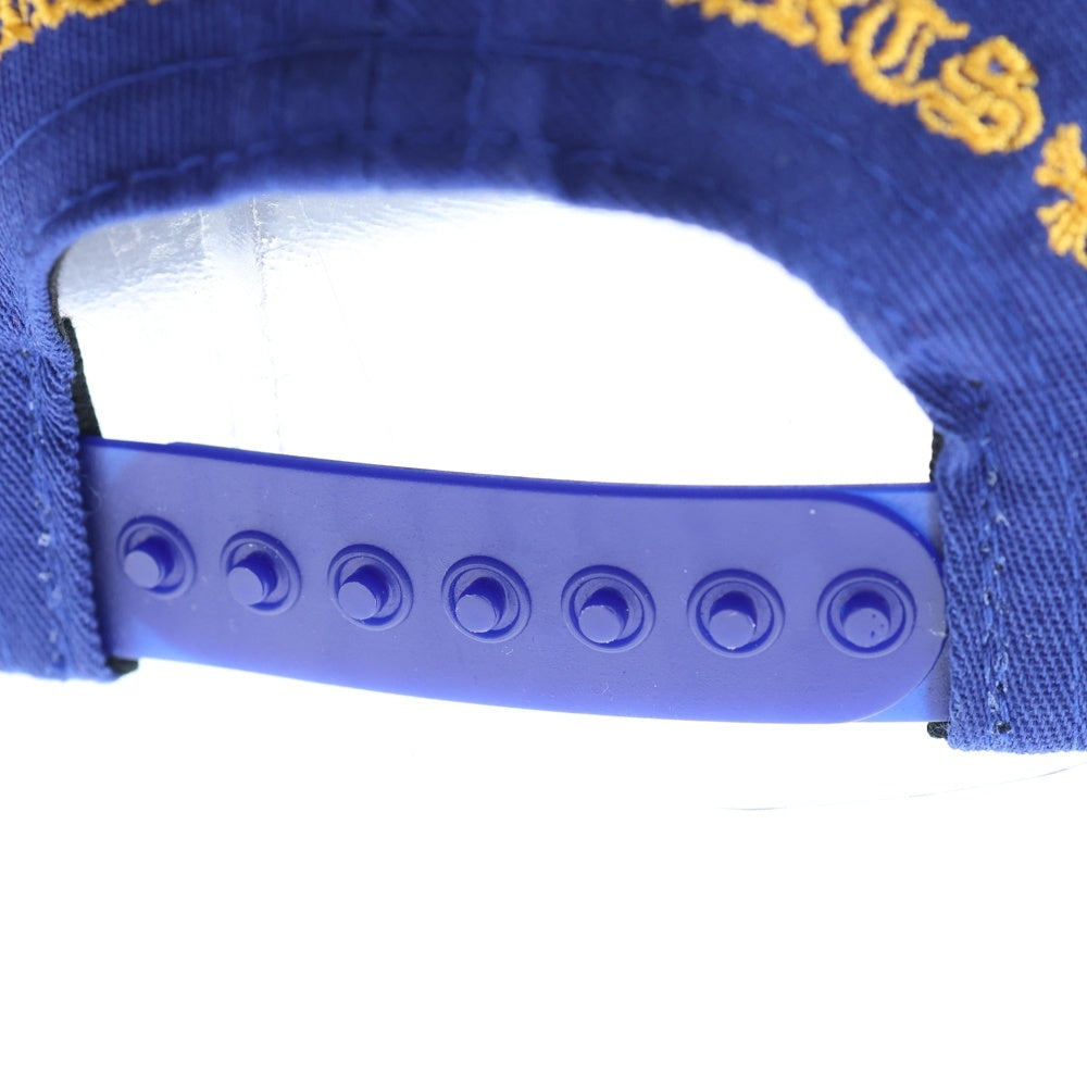 CHROME HEARTS(クロムハーツ) CH刺繍ベースボールキャップ 6 PANEL ON FIELD BSBL CAP ブルー