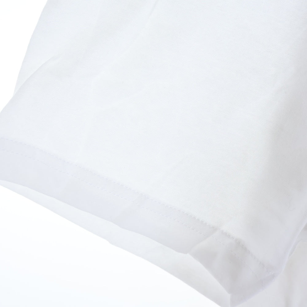 CHROME HEARTS(クロムハーツ) マイアミ限定 バックホースシュー プリント 半袖 クルーネック Tシャツ ホワイト