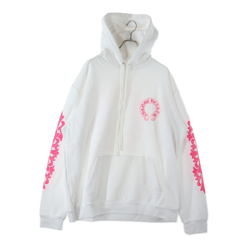 CHROME HEARTS(クロムハーツ) バックホースシュー 袖フローラル ピンク
