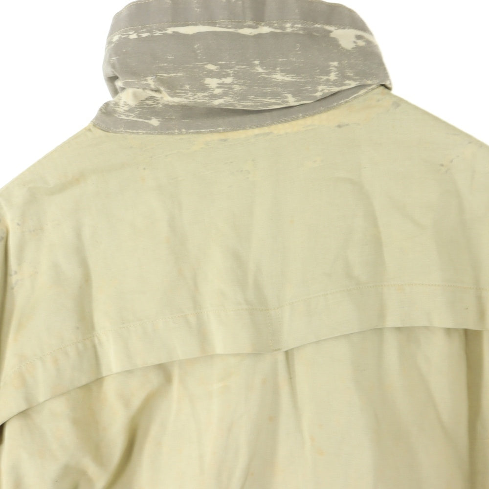 STONE ISLAND(ストーンアイランド) 90-00s RASO GOMATTO ポケットデザイン ロゴワッペン付き フィールドジャケット ベージュ C-TK 3659