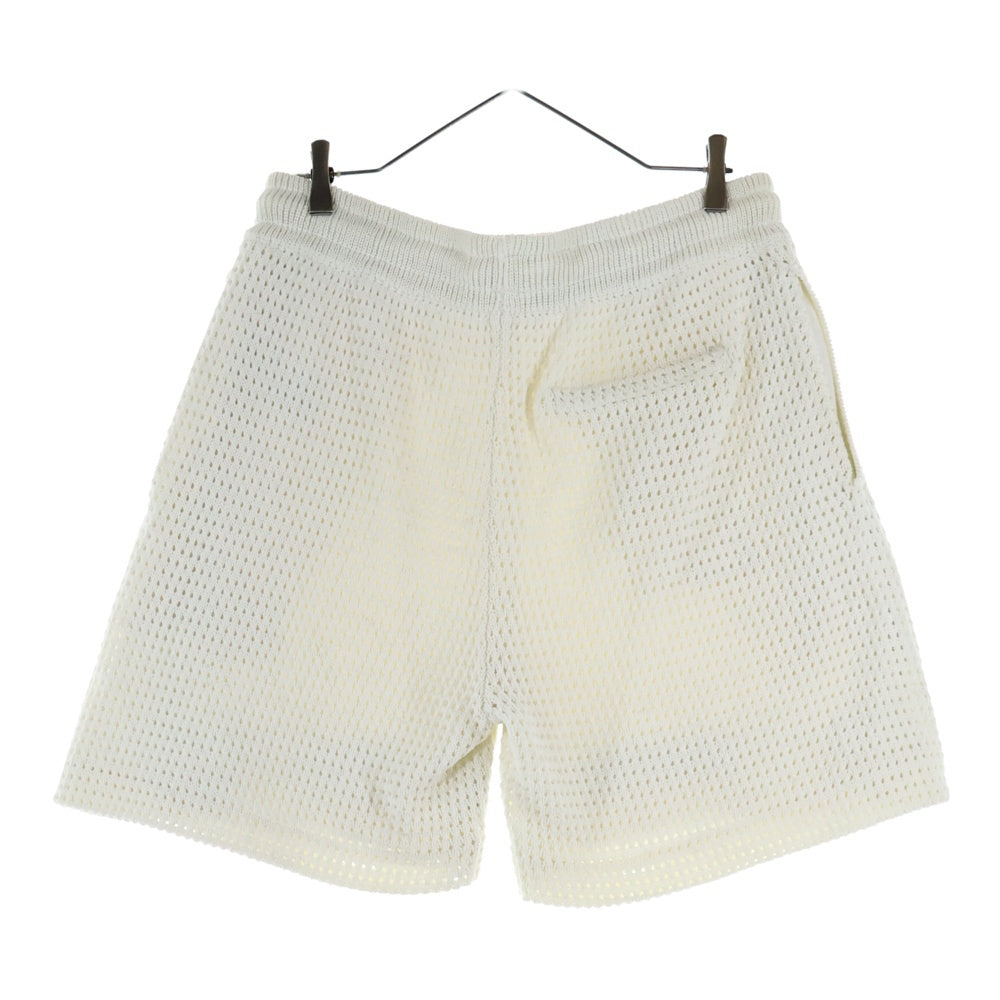 KITH(キス) 25SS Knit Shorts ニットラインデザインショーツ ショートパンツ ホワイト 25-032-060-0044-2-0