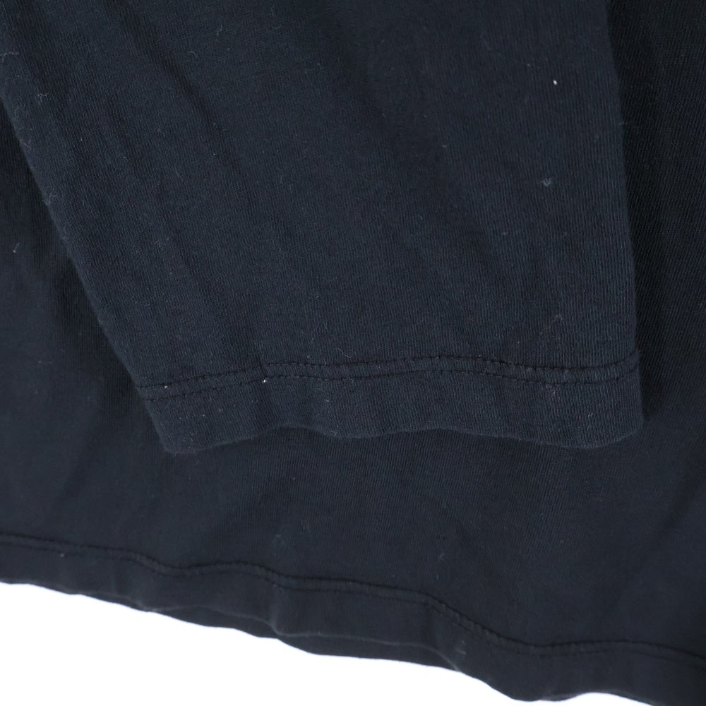 CHROME HEARTS(クロムハーツ) CH PLUS バックCHプラス クルーネック 長袖Tシャツ ブラック